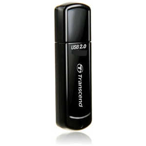 トランセンドジャパン USBメモリ JetFlash 350 ブラック [16GB /USB2.0 /USB TypeA /キャップ式] TS16GJF350