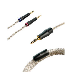 MEZE PCUHDアップグレードケーブル<シルバー/4.4mmプラグ> 109PRO / Liric 対応 M3.5-S4.4P MEZE PCUHDアップグレードケーブル<シルバー/4.4mmプラグ> 109PRO / Liric 対応 M3.5-S4.4P