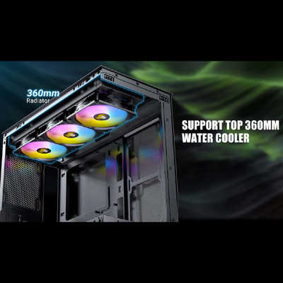 ANTEC ピラーレスPCケース CX500M RGB の通販 - カテゴリ：パソコン