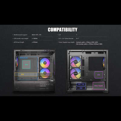 ANTEC ピラーレスPCケース CX500M RGB の通販 - カテゴリ：パソコン