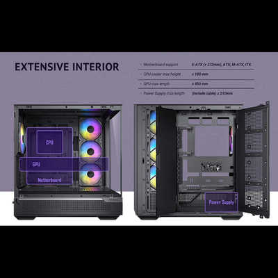 ANTEC ピラーレスPCケース C7ARGB の通販 - カテゴリ：パソコン・周辺