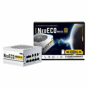 ＜コジマ＞ ANTEC PC電源 [850W /ATX /Gold] 保証7年間 NE850GMWhite