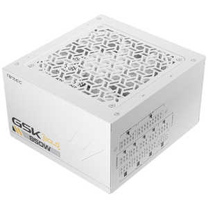 ANTEC PC電源 850W ATX3.1 PCIE5.1対応 ホワイトカラー ［850W /ATX /Gold］ GSK850 ATX3.1 White