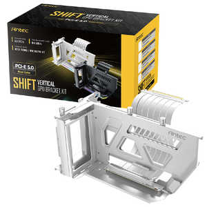 ANTEC Vertical Bracket PCIE 5.0 グラフィックカードの縦置きブラケット+ライザーケーブル PCIE5.0 Riser Cable Bracket Kit WHITE ANTEC Vertical Bracket PCIE 5.0 グラフィックカードの縦置きブラケット+ライザーケーブル PCIE5.0 Riser Cable Bracket Kit WHITE