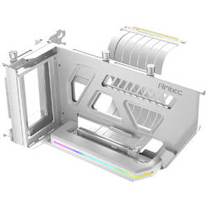 ANTEC SHIFT PCIE 5.0 ARGB グラフィックカードの可動式縦置きブラケット+ライザーケーブル SHIFT PCIE5.0 ARGB WHITE ANTEC SHIFT PCIE 5.0 ARGB グラフィックカードの可動式縦置きブラケット+ライザーケーブル SHIFT PCIE5.0 ARGB WHITE