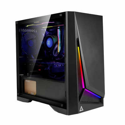Antec DP301M パソコンケース DP301M Dark Phantom m-ATX Gaming Case with Window