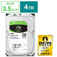 SEAGATE 内蔵HDD BarraCuda [3.5インチ /4TB]｢バルク品