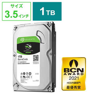 SEAGATE 内蔵HDD BarraCuda [3.5インチ /1TB]「バルク品」 ST1000DM010
