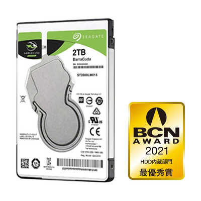 SEAGATE 内蔵HDD BarraCuda [2TB /2.5インチ]｢バルク品｣ ST2000LM015
