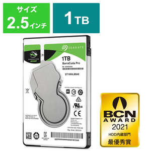 SEAGATE 内蔵HDD BarraCuda Pro [2.5インチ /1TB]「バルク品」 ST1000LM049