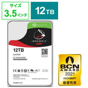 SEAGATE 内蔵HDD IronWolf 「バルク品」 ST12000VN0008