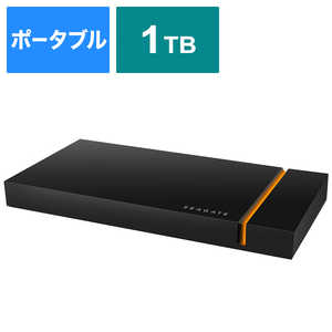 SEAGATE 外付けSSD USB-C接続 FireCuda Gaming SSD [ポｰタブル型 /1TB] STJP1000400