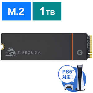 SEAGATE Seagate FireCuda 530 M.2 ヒートシンク付き 1TB PCIe Gen4x4 SSD ZP1000GM3A023