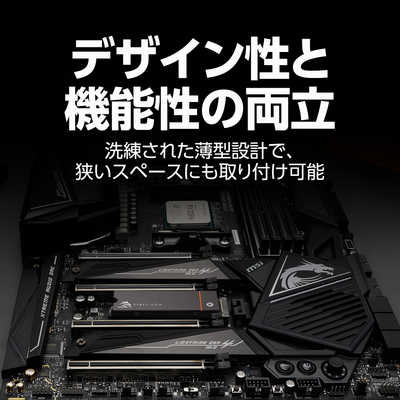 SEAGATE Seagate FireCuda 530 M.2 ヒートシンク付き 4TB PCIe Gen4x4 