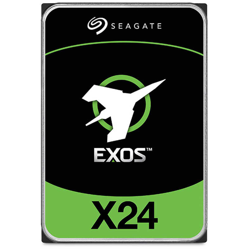 SEAGATE SEAGATE Exos 3.5インチ 24TB 内蔵HDD(CMR) 5年保証 7200rpm エンタープライズグレード RVセンサー 「バルク品」 ST24000NM002H ST24000NM002H