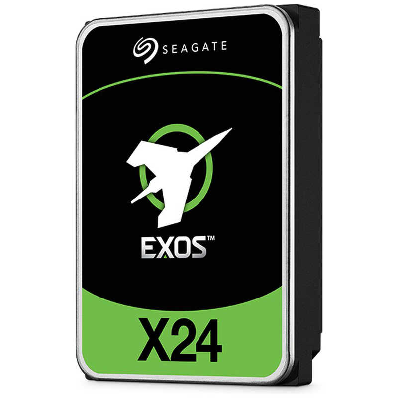 SEAGATE SEAGATE Exos 3.5インチ 24TB 内蔵HDD(CMR) 5年保証 7200rpm エンタープライズグレード RVセンサー 「バルク品」 ST24000NM002H ST24000NM002H