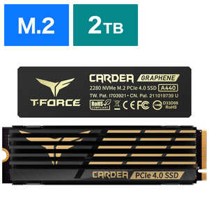 TEAM 内蔵SSD PCI-Express接続 CARDEA A440 [2TB /M.2]「バルク品」 TM8FPZ002T0C327