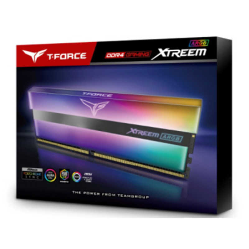 TEAM TEAM 増設用メモリ XTREEM ARGB DDR4[DIMM DDR4 /8GB /2枚] TF10D416G3200HC16CDC01 TF10D416G3200HC16CDC01