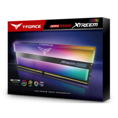 TEAM Team T-FORCE XTREEM ARGB DDR4-4000MHz (PC4-32000) 16GB(8GBx2) CL18  1.35V TF10D416G4000HC18JDC01