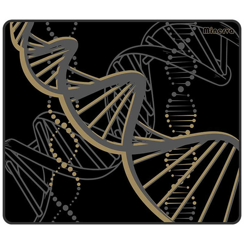 X-raypad X-raypad Minerva DNA Gold Black - XL (490x400x6mm) MINERVADNAGDBKXL MINERVADNAGDBKXL