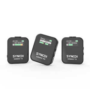 SYNCO ワイヤレスマイク SYG2A2MAXBK SYNCO ワイヤレスマイク SYG2A2MAXBK