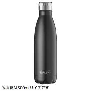 LIMON ステンレスボトル 1000ml FLSK BOTTLE(フラスク ボトル) ブラック FL1000CMBLCK022