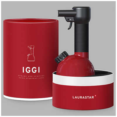 LAURASTAR LAURASTAR 加圧式除菌脱臭スチーマー IGGI IGGIREDJP レッド
