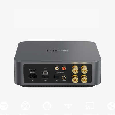 WIIM プリメインアンプ オーディオストリーマー WiiM Amp Gray