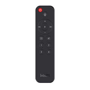 WIIM WiiM専用ボイスコントロール対応リモコン WiiM Voice Remote WVR001 WIIM WiiM専用ボイスコントロール対応リモコン WiiM Voice Remote WVR001