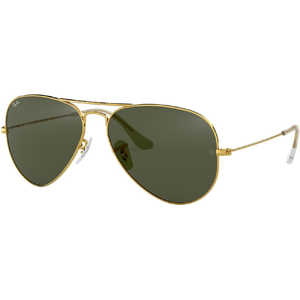 レイバン AVIATOR LARGE METAL L0205 58mm ゴールド/グリーンクラシックG-15 RB3025_