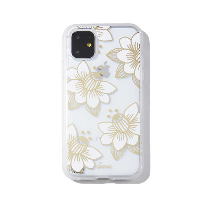 SONIX SONIX iPhone 11 6.1インチ Clear Coat Desert Lily (White) 292-0279-0011 292-0279-0011