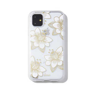 SONIX iPhone 11 6.1インチ Clear Coat Desert Lily (White) 292-0279-0011