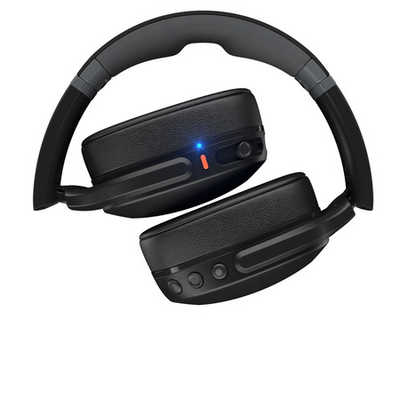 SKULLCANDY ワイヤレスヘッドホン リモコン対応 TRUE BLACK Crusher ...