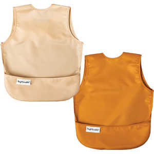 TINYTWINKLE エプロンビブ 2枚セット Small Sand Cinnamon TINYTWINKLE エプロンビブ 2枚セット Small Sand Cinnamon
