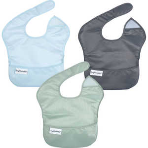 TINYTWINKLE イージービブ 3枚セット Sage/Charcoal/Ice Blue TINYTWINKLE イージービブ 3枚セット Sage/Charcoal/Ice Blue