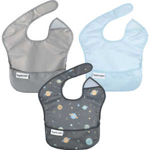 TINYTWINKLE イージービブ 3枚セット Space/Ice Blue/Grey TINYTWINKLE イージービブ 3枚セット Space/Ice Blue/Grey