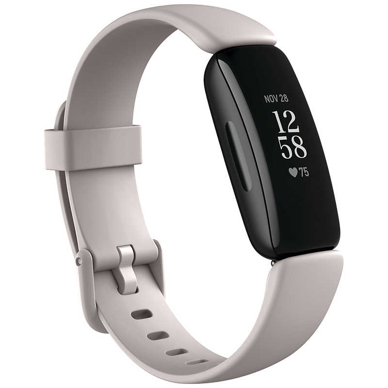 FITBIT FITBIT Fitbit Inspire2 フィットネストラッカー ルナホワイト L/Sサイズ Fitbit ルナホワイト FB418BKWT-FRCJK FB418BKWT-FRCJK