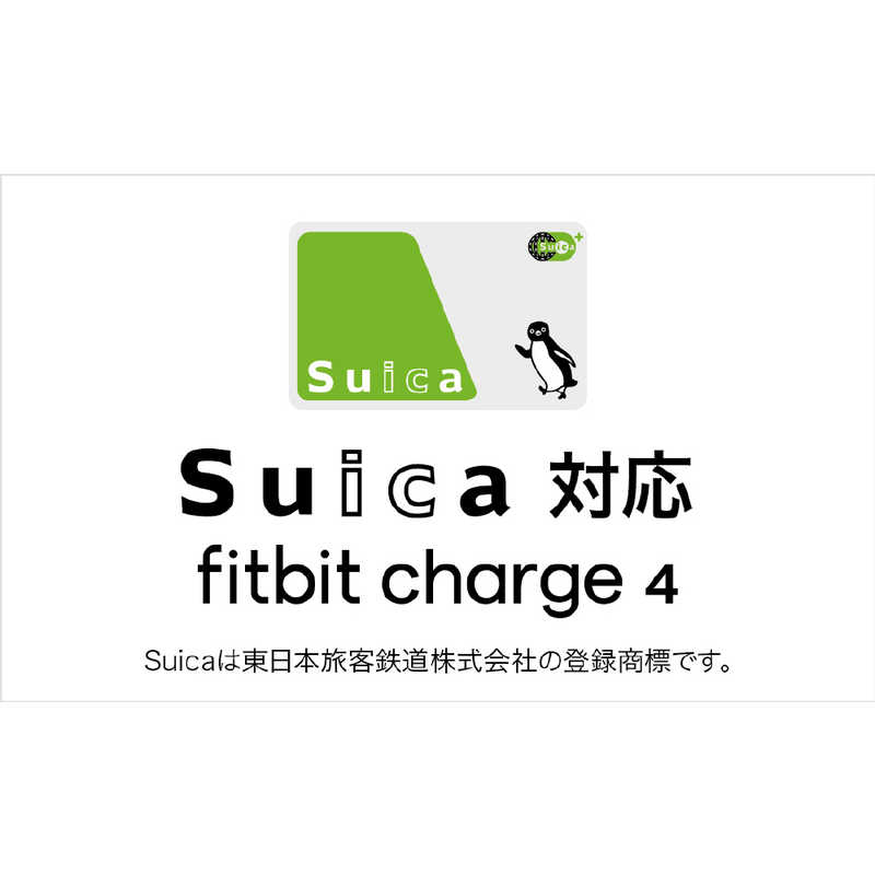 FITBIT FITBIT 【AUTOREXTUTO】Suica対応 Fitbit Charge4 GPS搭載フィットネストラッカー Black Black L Sサイズ  