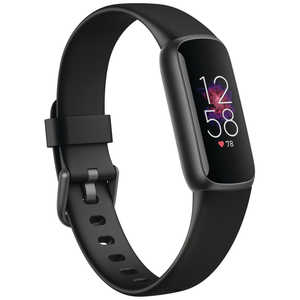 FITBIT Fitbit Luxe フィットネストラッカー ブラック／グラファイト L/Sサイズ FB422BKBK-FRCJK