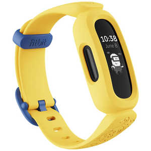 FITBIT 【アウトレット】Fitbit Ace 3 フィットネストラッカー お子様向け 8日間のバッテリーライフ ミニオンズ Fitbit ミニオンズイエロー FB419BKYW