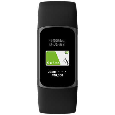 【新品】Fitbit Charge5 ブラック L/Sサイズ [日本正規品]
