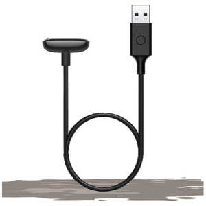 FITBIT Luxe / Charge 5 専用 純正 USB 充電ケーブル Fitbit ブラック FB181RCC