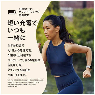 その他 fitbitcharge2 Google Fitbit Google Fitbit Charge 6 活動量計 トラッカー Porcelain