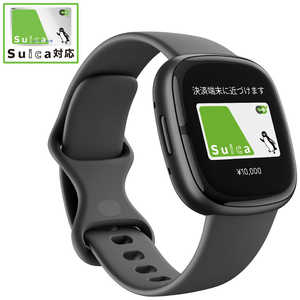 FITBIT スマートウォッチ Fitbit Sense 2 Shadow Grey FB521BKGB-FRCJK