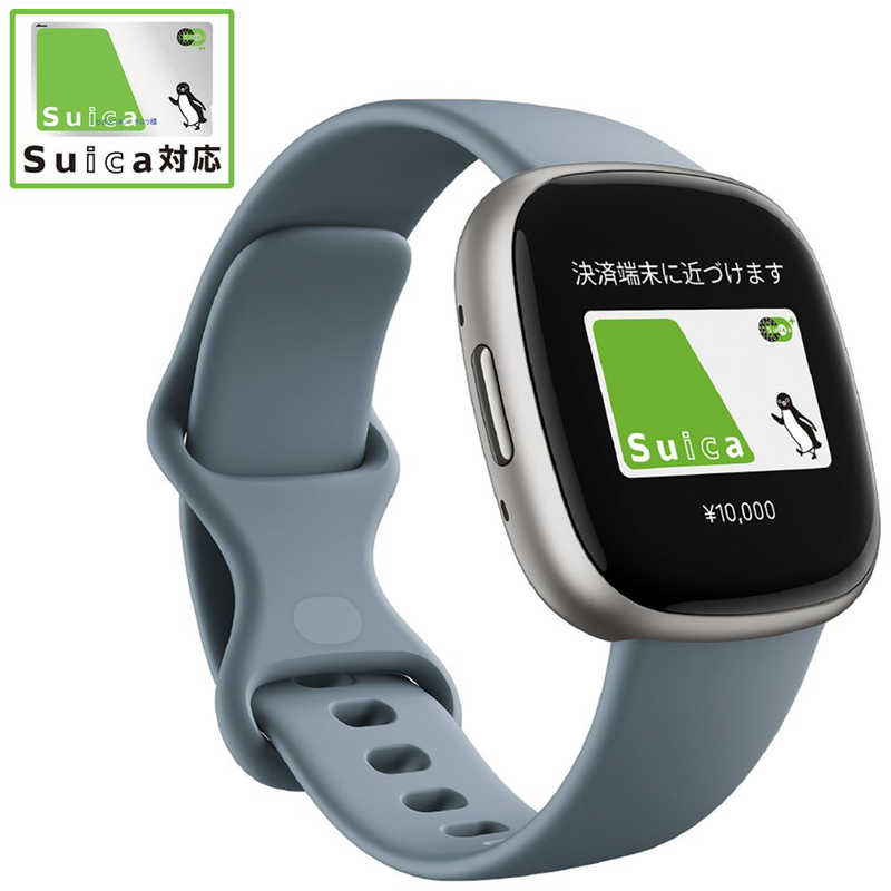 FITBIT FITBIT スマートウォッチ Fitbit Versa 4 Waterfall Blue FB523SRAGFRCJK FB523SRAGFRCJK