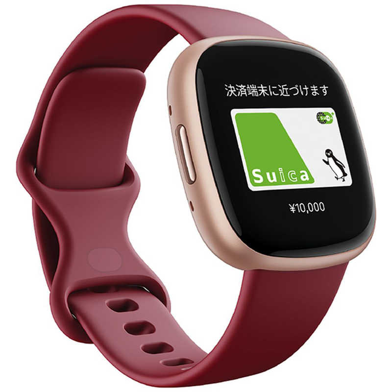 FITBIT FITBIT スマートウォッチ Fitbit Versa 4 Beet Juice FB523RGRDFRCJK FB523RGRDFRCJK