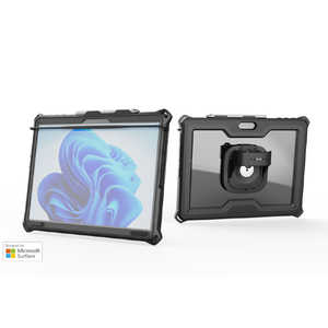 THEJOYFACTORY aXtion Go MP for Surface Pro 9 耐衝撃/生活防水・防塵/ハンドストラップ/自立スタンド CWM344MP THEJOYFACTORY aXtion Go MP for Surface Pro 9 耐衝撃/生活防水・防塵/ハンドストラップ/自立スタンド CWM344MP