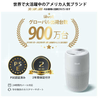 VESYNC Levoit Core MINI 空気清浄機 空気清浄:12畳まで LAP