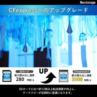 NEXTORAGE CFexpress 4.0 Type B SE Series 1024GB NXB3SE1024G の通販