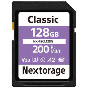 NEXTORAGE SDXC UHS-I V30 Class10 / 128GB NXF2CL128G